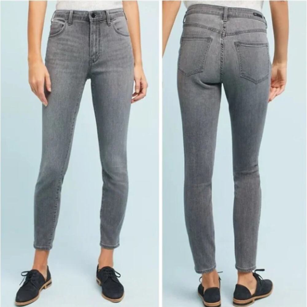 Anthropologie- Pilcro & The Letterpress High Rise Skinny Jeans in Grey Size 30